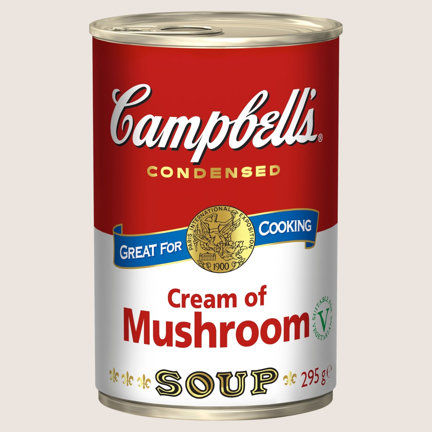 Campbell's Condensed Cream of Mushroom Soup No Artificial Additives 295g