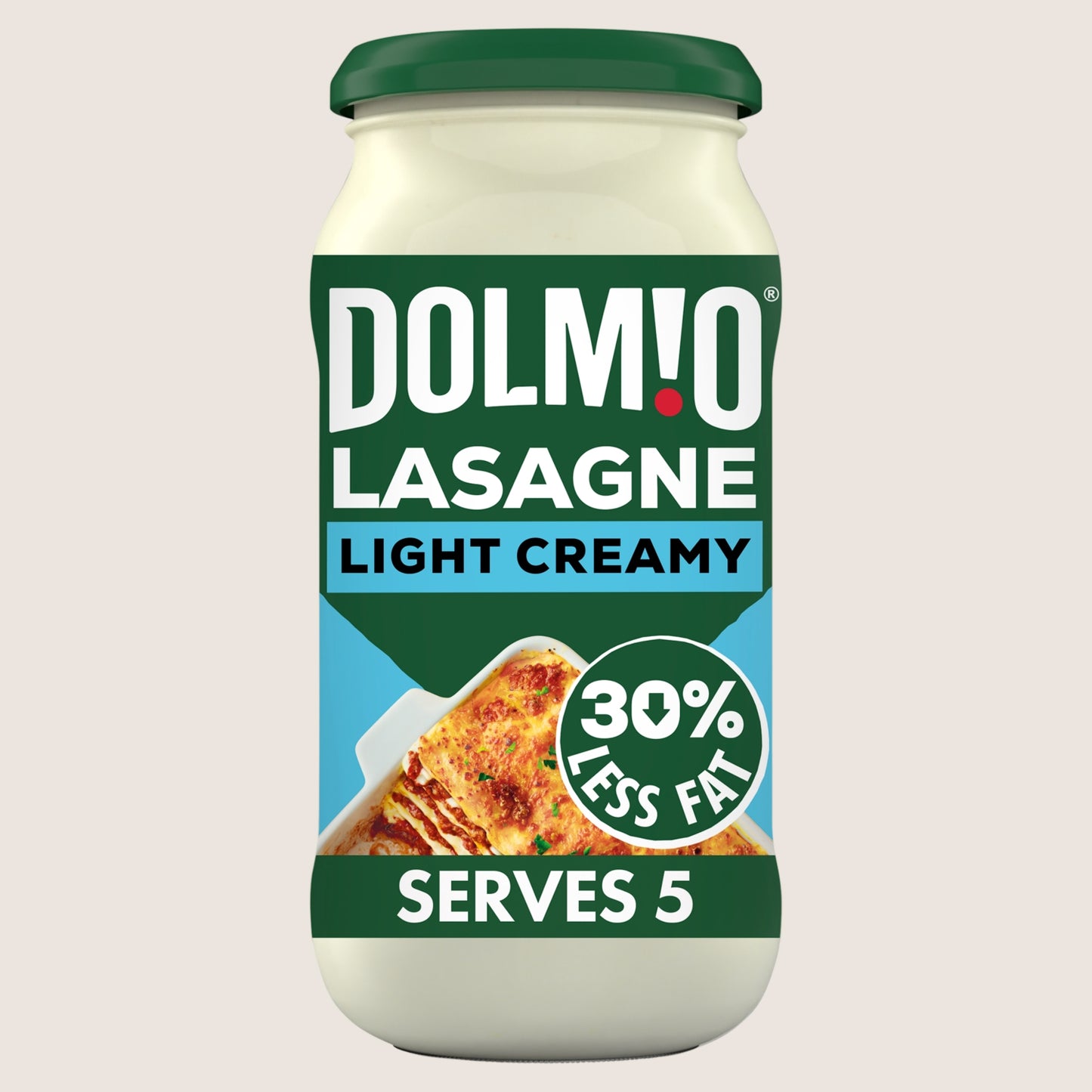 Dolmio Lasagne Light Creamy White Pasta Sauce No Artificial Additives 440g