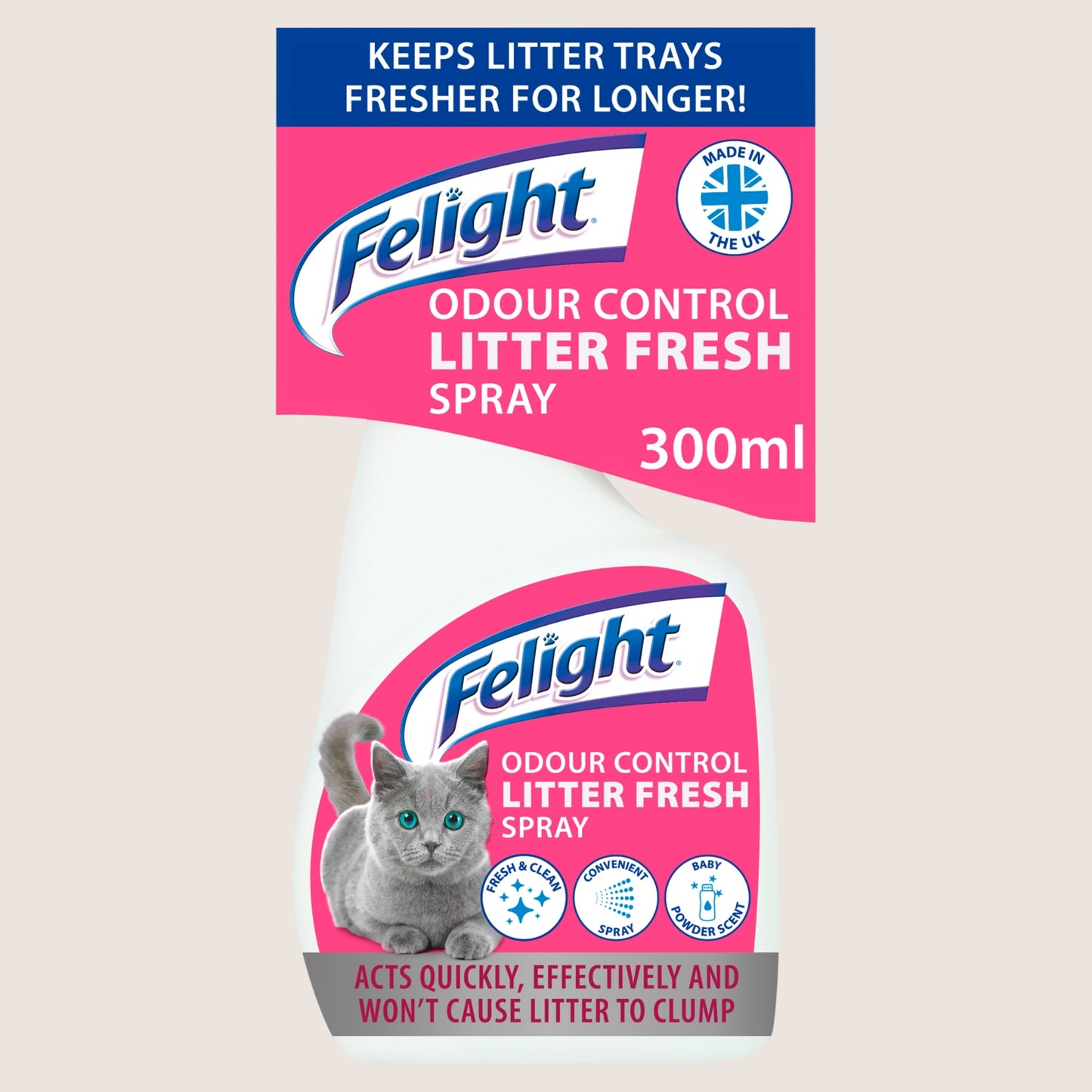 Felight Litter Fresh Spray Light 300ml