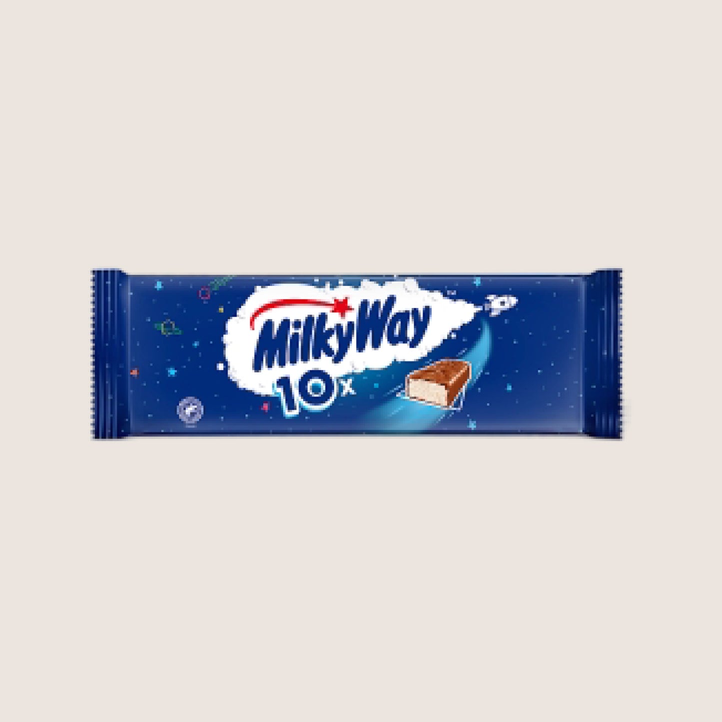 Milky Way Mulitpack Chocolate Bars 10 Pack 10 x 21.5g