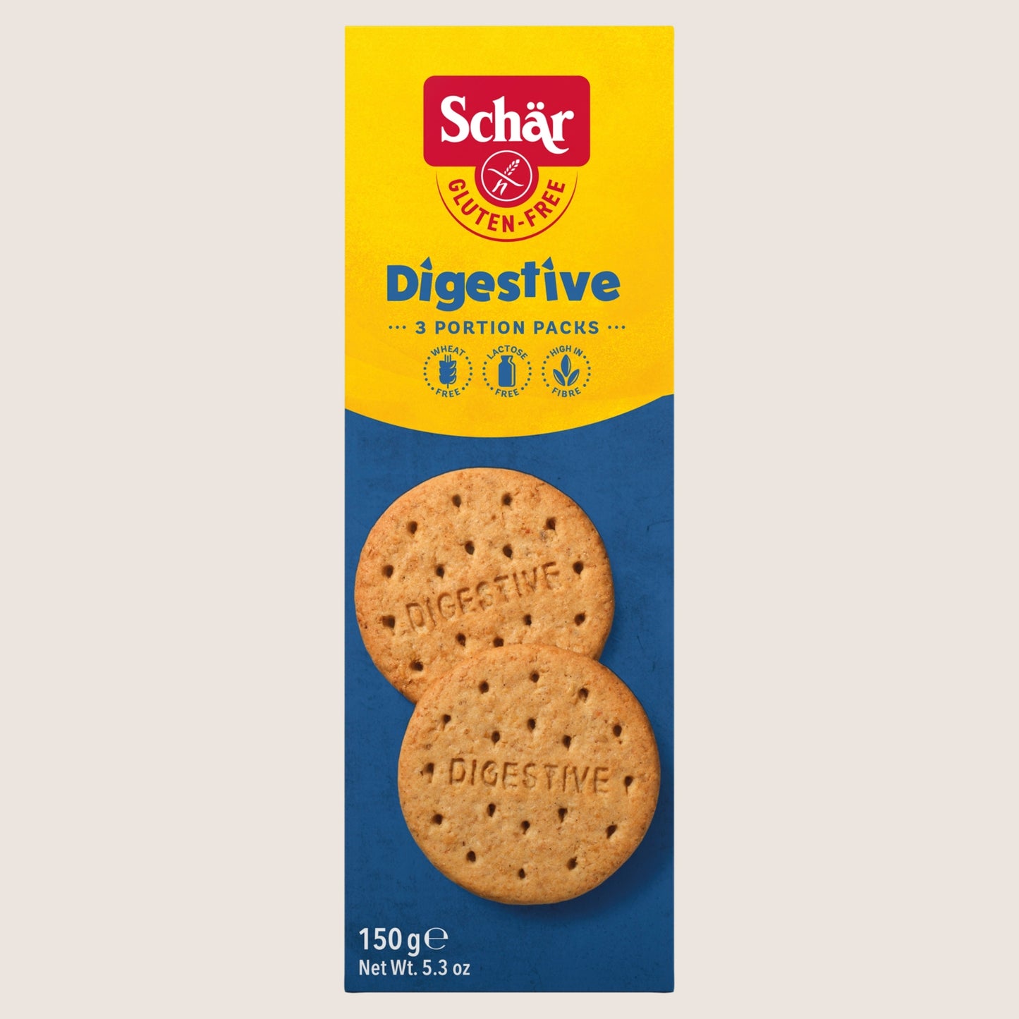 Schar Gluten-Free Digestive Gluten Free 3 x 50g