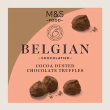 M&S Belgian Cocoa Dusted Chocolate Truffles Real Chocolate 260 g