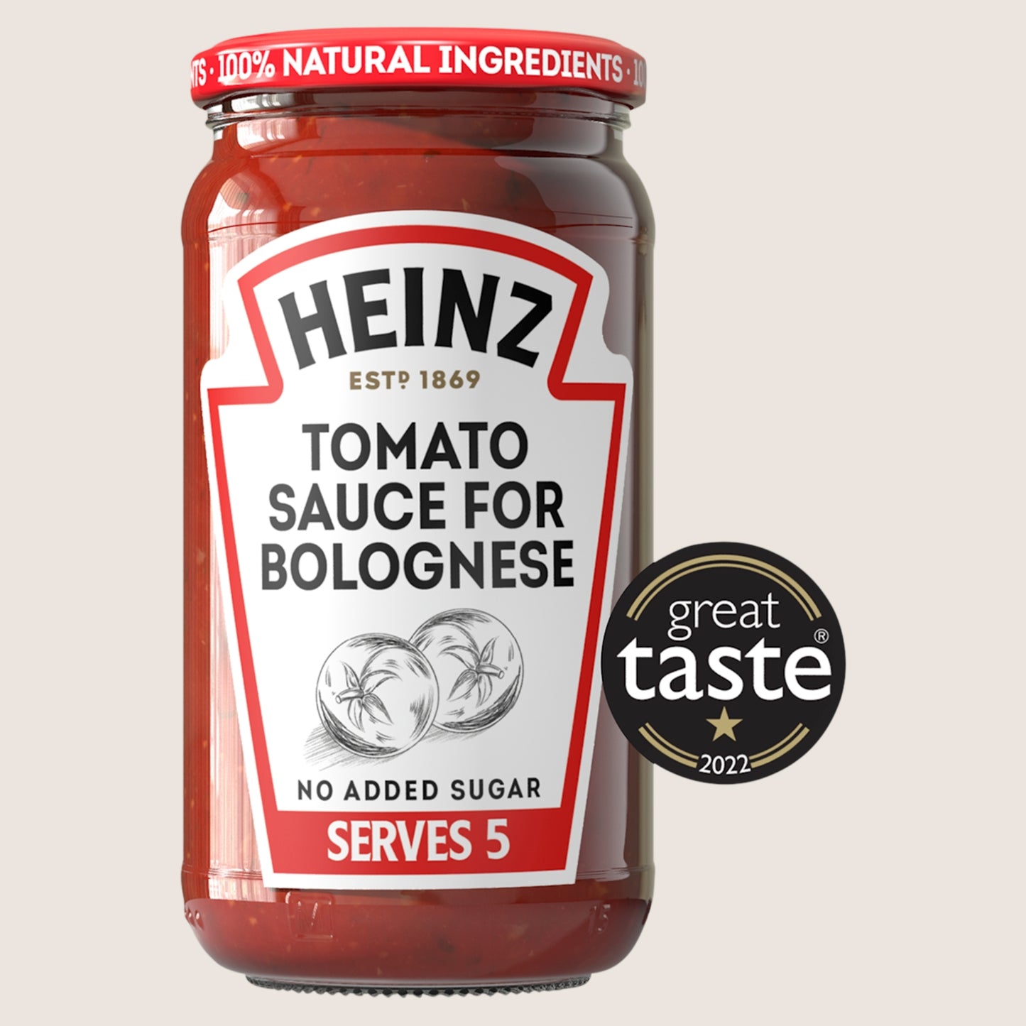 Heinz Tomato Sauce for Bolognese Gluten Free 490g