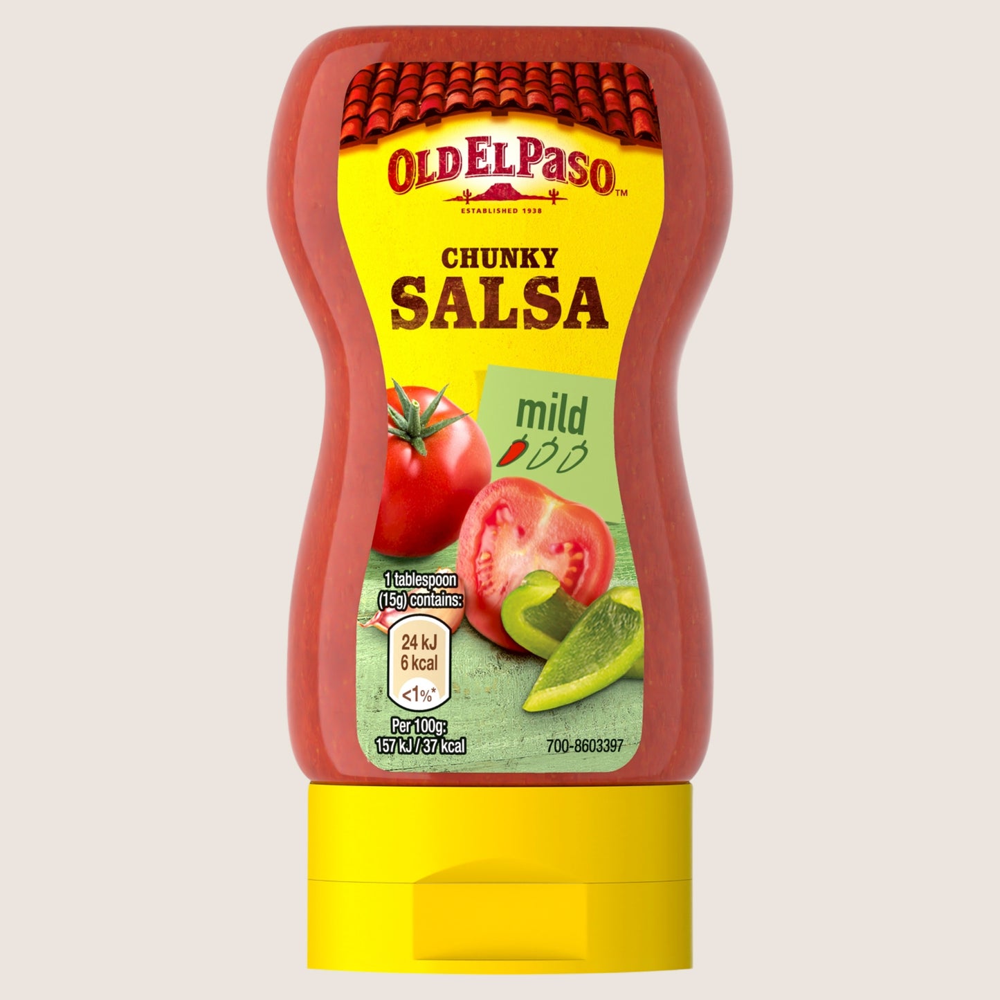 Old El Paso Chunky Salsa No Artificial Additives 238g