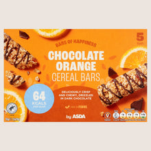 ASDA Chocolate Orange Cereal Bars  Vitamin Fortified 5 x 19g