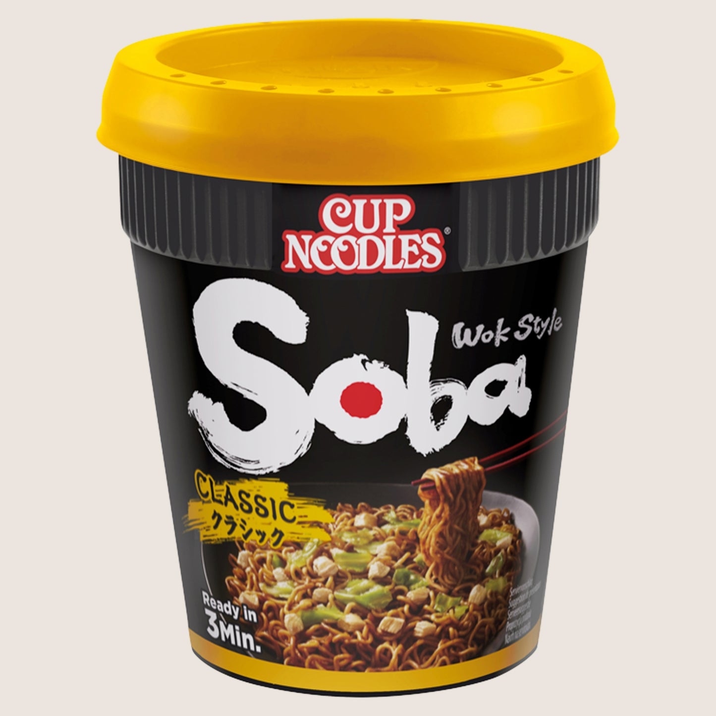 Nissin Nissin Soba Classic Instant Wok Style Noodles Pot Ready in Minutes 90g