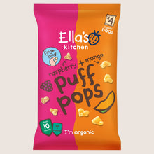 Ella's Kitchen Raspberry + Mango Puff Pops From 10 Months Gentle Formula 4 x 9g