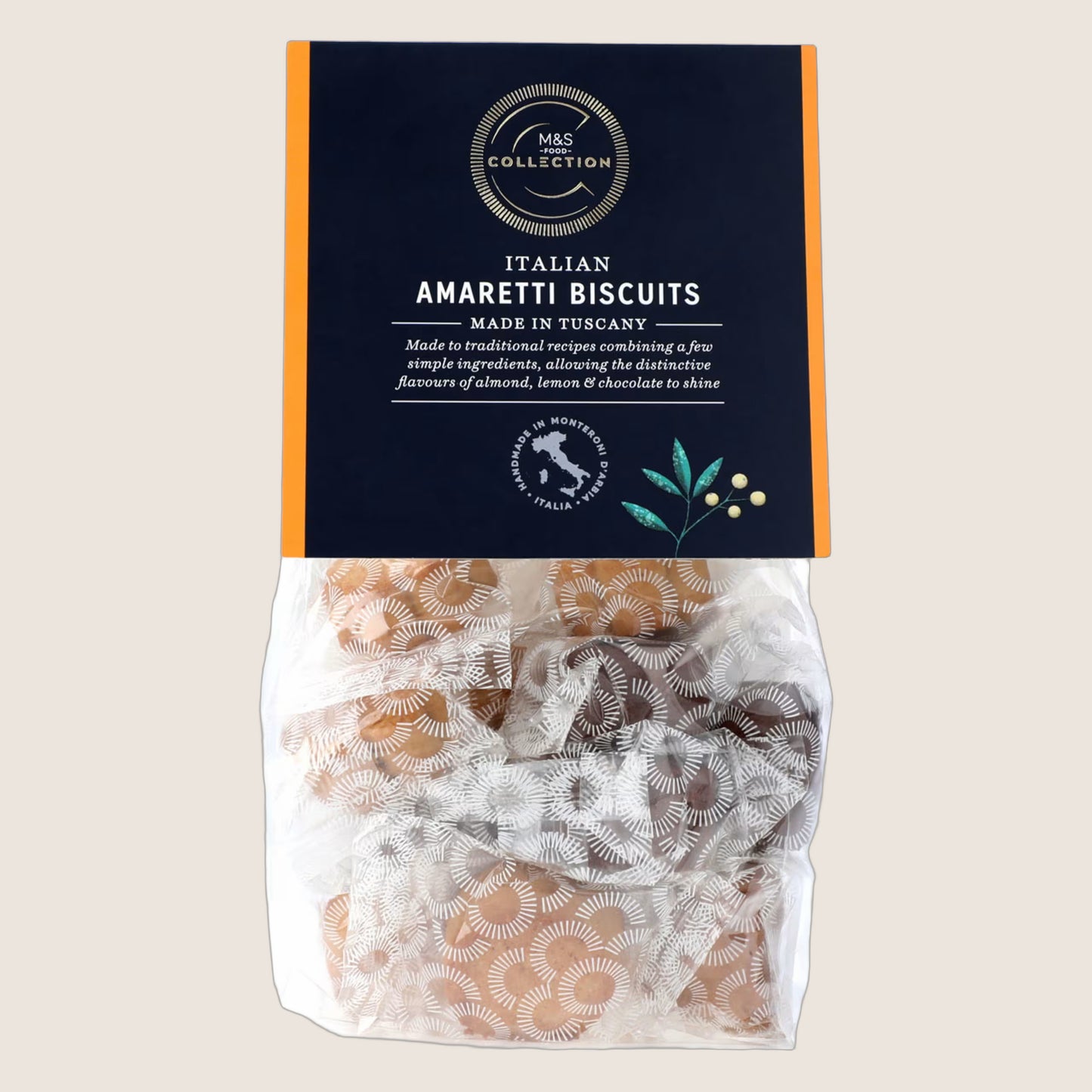 M&S Italian Amaretti Biscuits 220 g