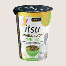 Itsu itsu chilli miso instant noodles & broth pot Gluten Free 65g
