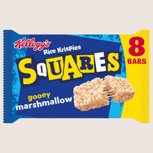 Kellogg's Squares Chewy-Tastic Marshmallow Snack Bars Vitamin Fortified 8x28g