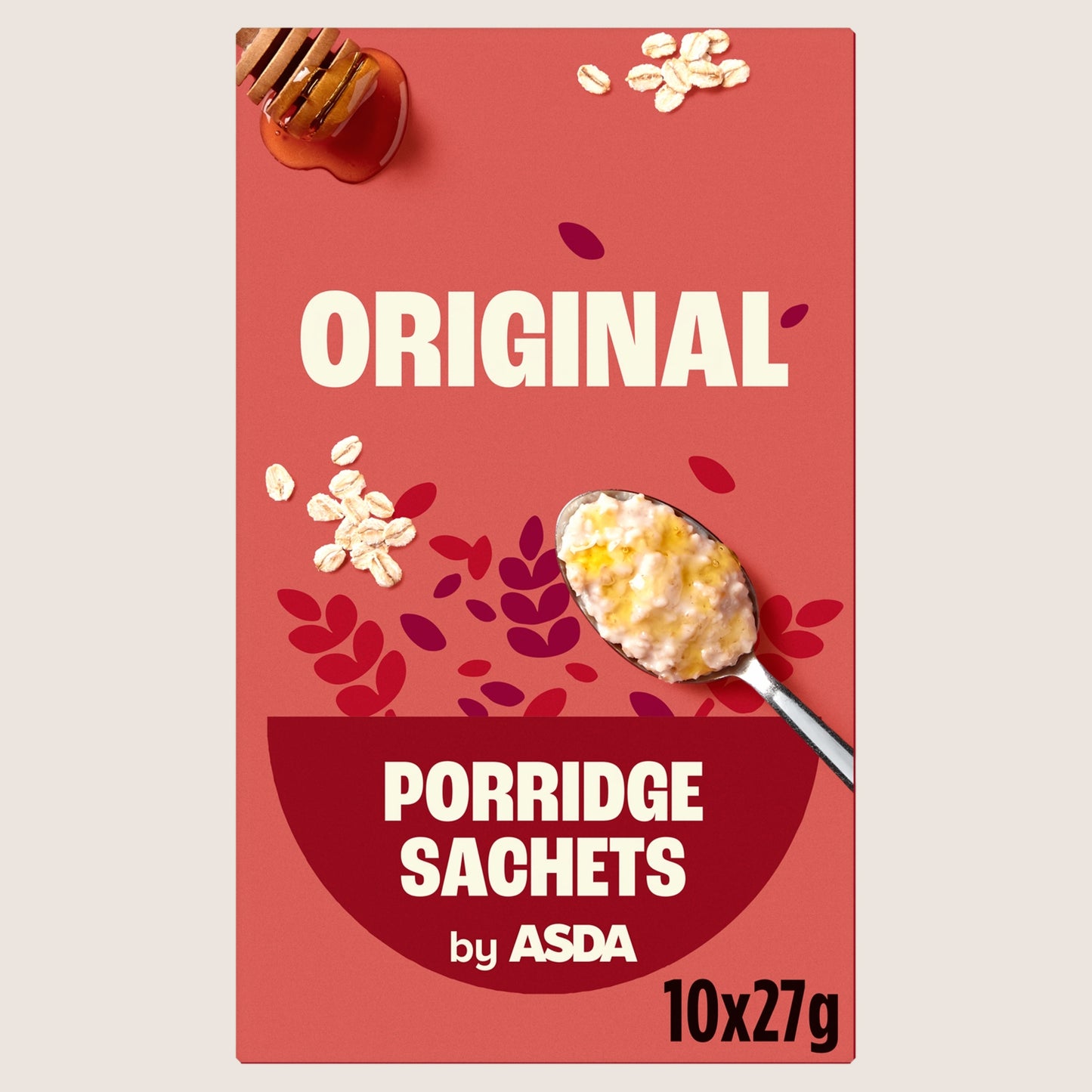 ASDA Original Porridge Sachets Wholegrain 270g