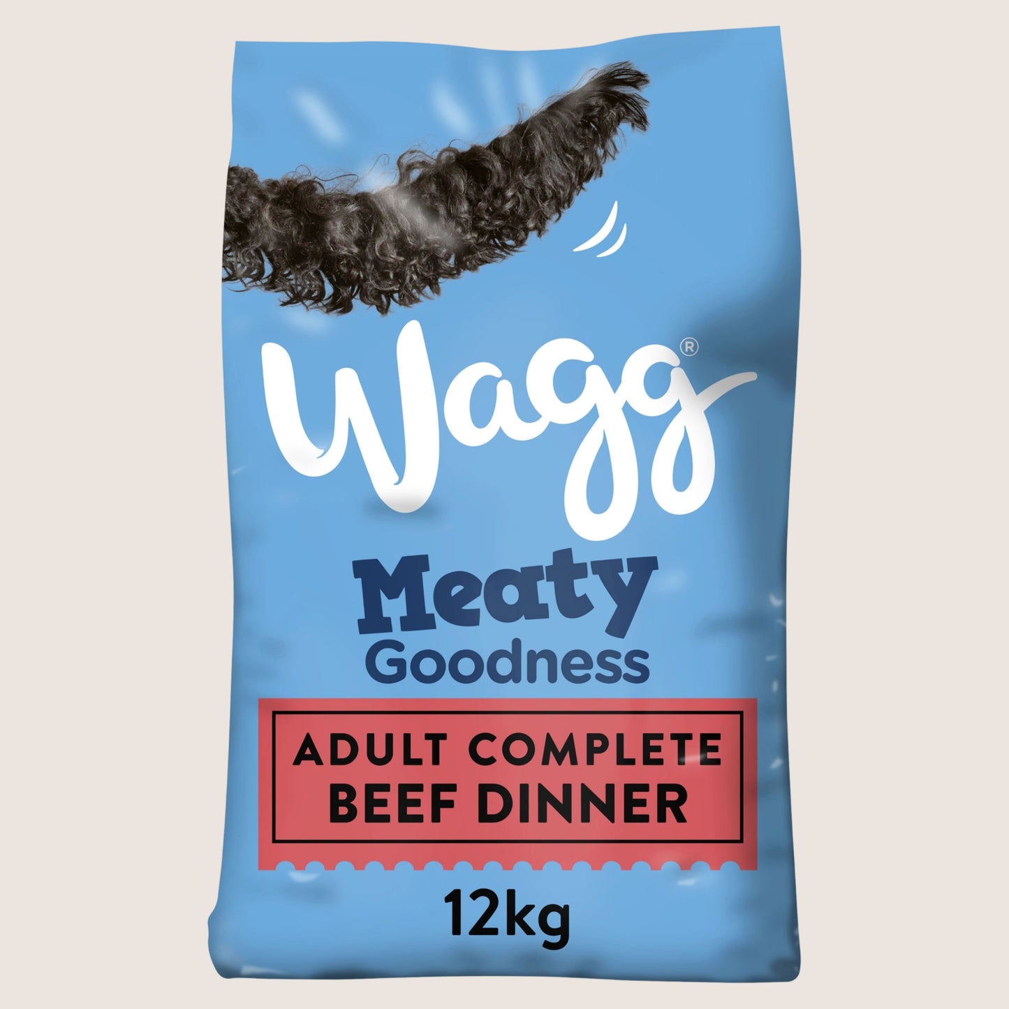 Wagg Meaty Goodness Adult Complete Beef Dinner Complete Nutrition 12kg