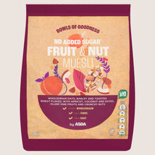 ASDA Fruit & Nut Muesli Vitamin Fortified 750g