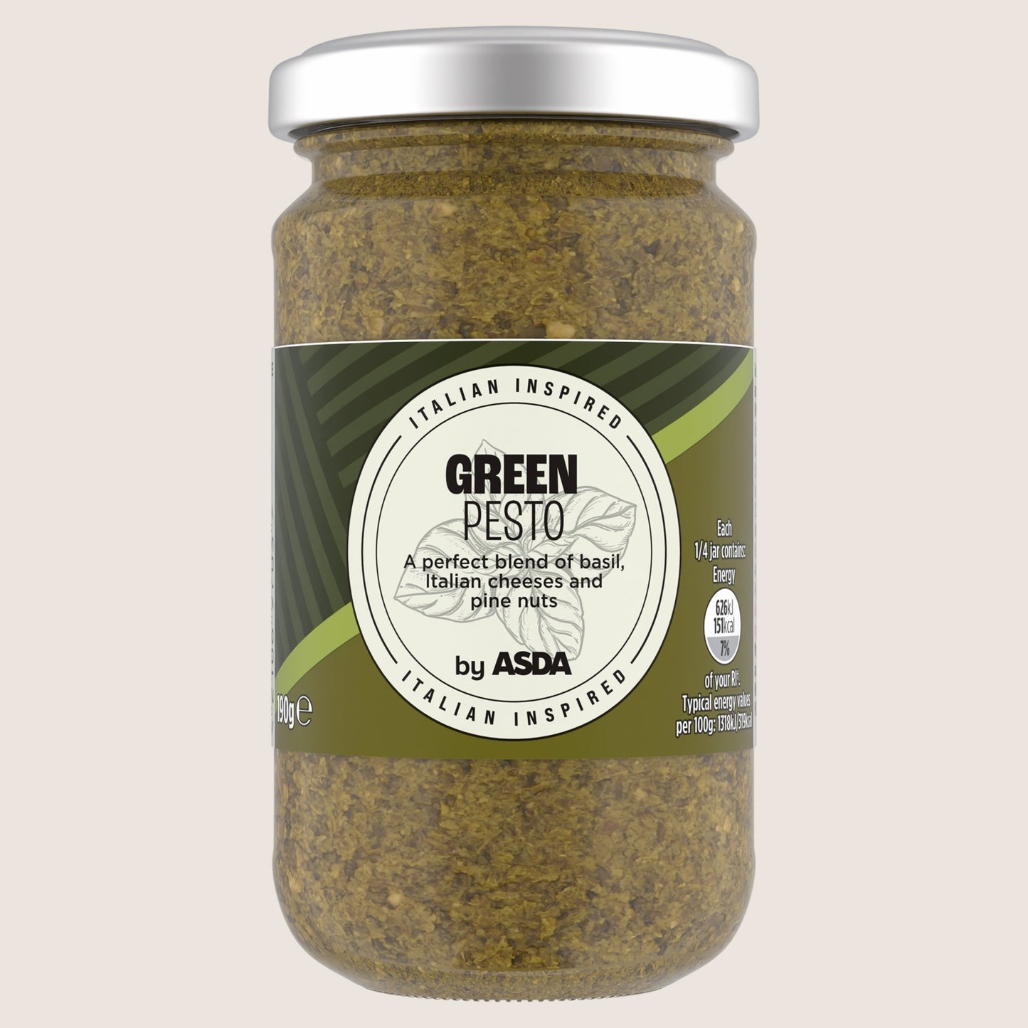 ASDA Green Pesto No Artificial Additives 190g