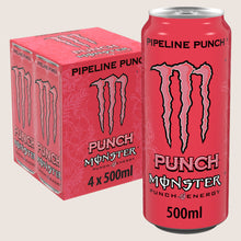 Monster Energy Drink Pipeline Punch Refreshing 4 x 500ml