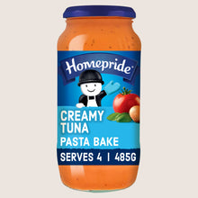 Homepride Pasta Bake Sauce Creamy Tuna No Artificial Additives 485g