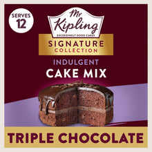 Mr Kipling Signature Baking Triple Chocolate Cake Mix Premium Quality 416g