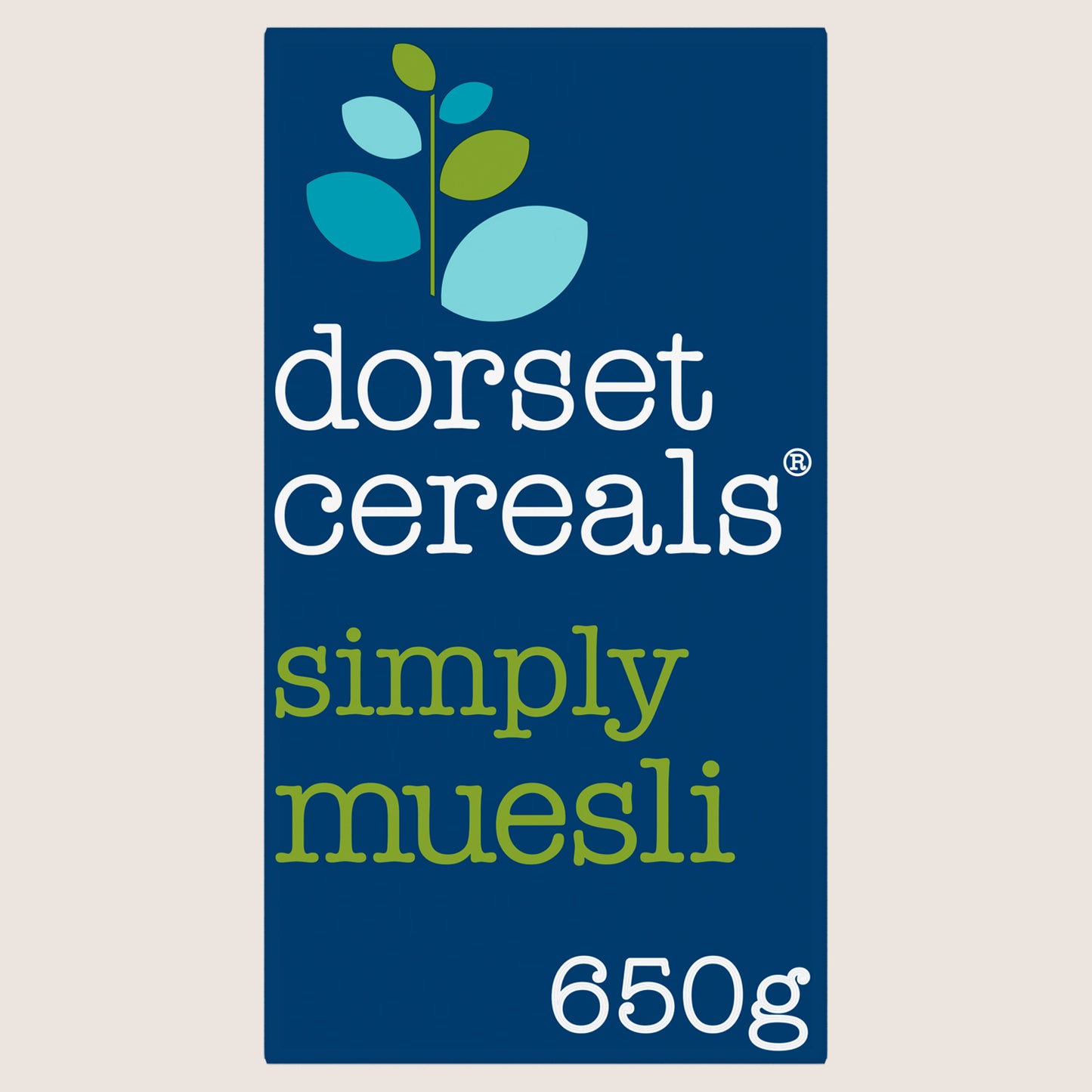 Dorset Cereals Simply Delicious Muesli No Added Sugar Breakfast Cereal Wholegrain 650g