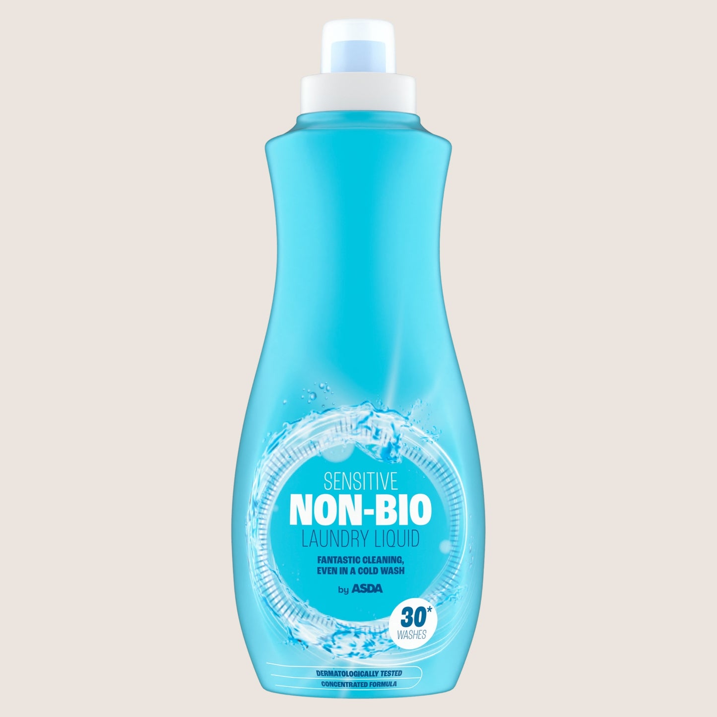 ASDA Sensitive Non-Bio Laundry Liquid 30 Washes