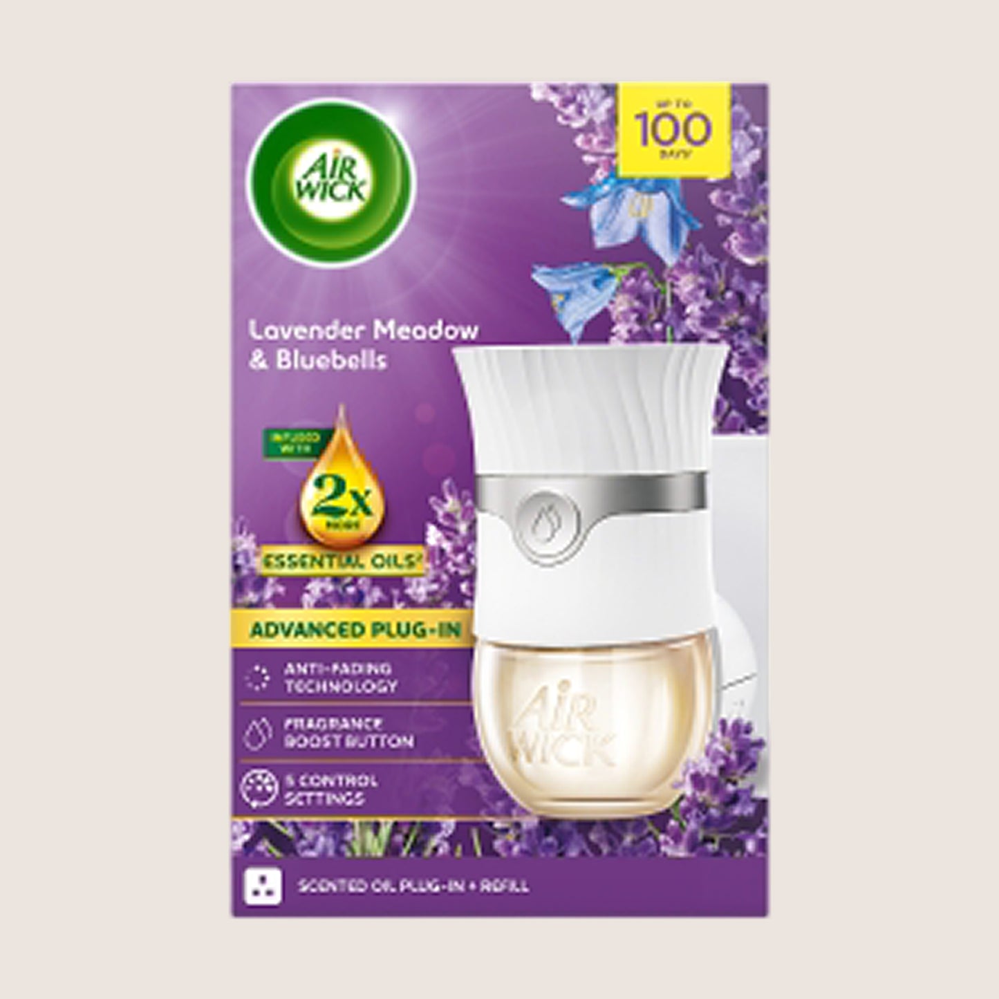 Air Wick Plug-In Kit Lavender Meadow & Bluebells Air Freshener 19ml