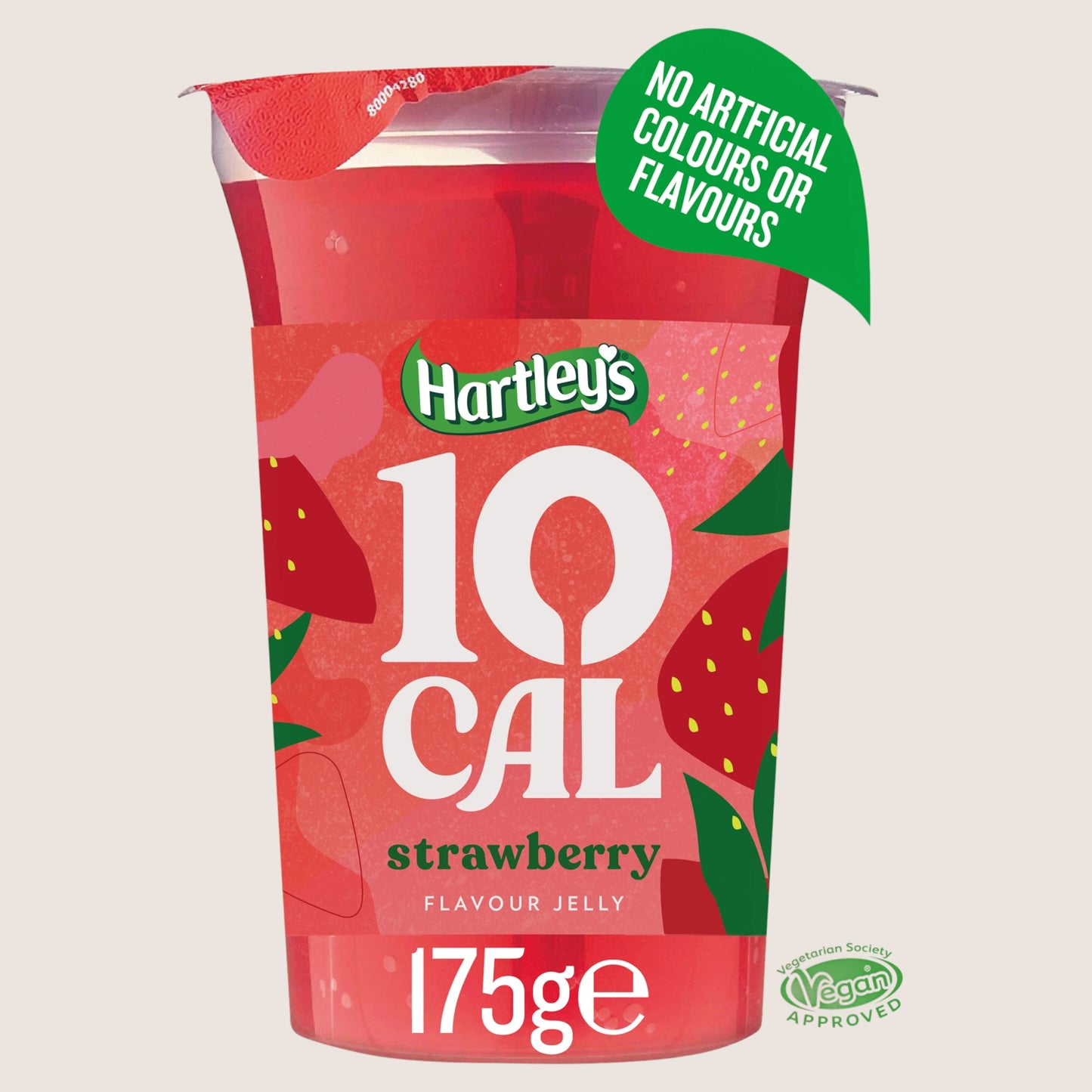 Hartley's 10 Cal Strawberry Jelly No Artificial Additives 175g