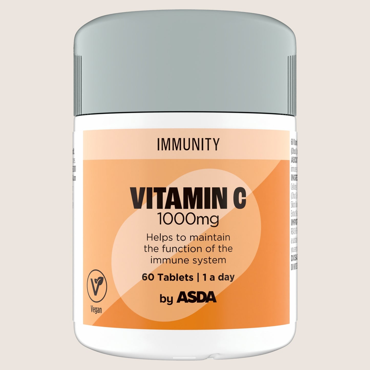 ASDA Immunity Vitamin C 1000mg 60 Tablets