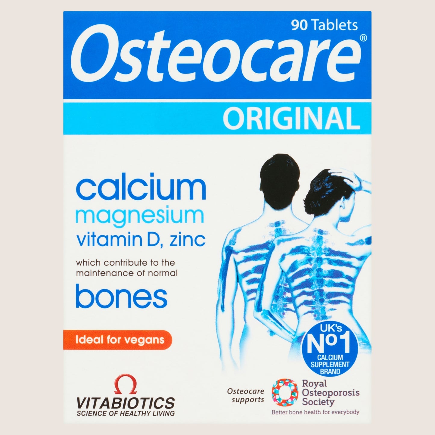 Vitabiotics Osteocare Original 90 Tablets