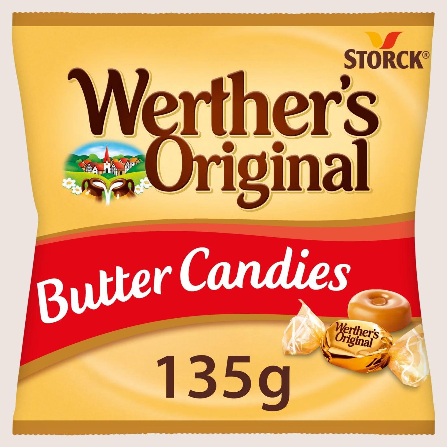Werthers Butter Candies 135g