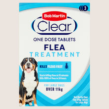 Bob Martin Clear Flea 57mg Tablets for Large Dogs Treatment 3 Tablets Nutritionally Complete