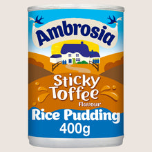 Ambrosia Sticky Toffee Rice Pudding Dessert Can No Artificial Additives 400g