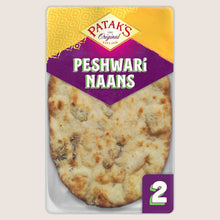 Patak's Peshwari Naan Breads x 2 No Artificial Additives