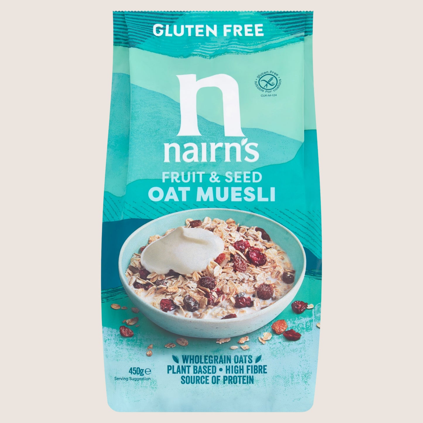 Nairn's Fruit & Seed Oat Muesli Gluten Free 450g