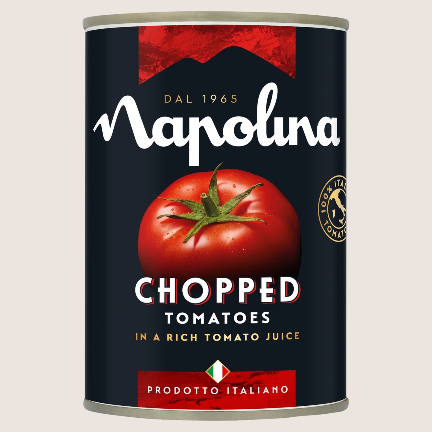 Napolina Chopped Tomatoes in a Rich Tomato Juice Sun Ripened Tomatoes 400g