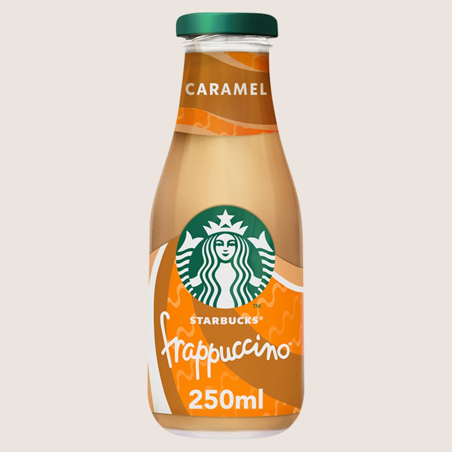Starbucks Frappuccino Caramel Flavoured Milk Iced Coffee No Artificial Additives 250ml