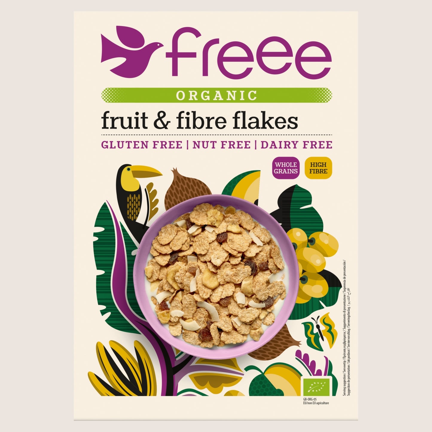 FREEE Gluten Free Organic Fruit & Fibre Flakes Gluten Free 375g