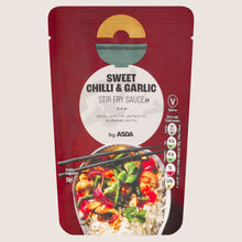 ASDA Sweet Chilli & Garlic Stir-Fry Sauce No Artificial Additives 120g