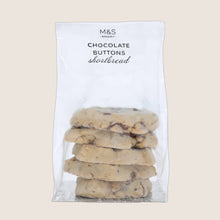 M&S Chocolate Chip Shortbreads Real Chocolate 357.5 g