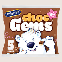 McVitie's Iced Gems Chocolate Biscuits Chocolate 5 x 19g