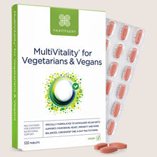 Healthspan MultiVitality® For Vegetarians & Vegans Vegan Friendly 120 tablets
