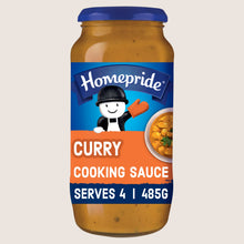 Homepride Curry Cooking Sauce No Added Sugar 485g