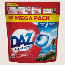 Daz All in 1 Pods Universal Whites & Colours 56 x () 16.7g