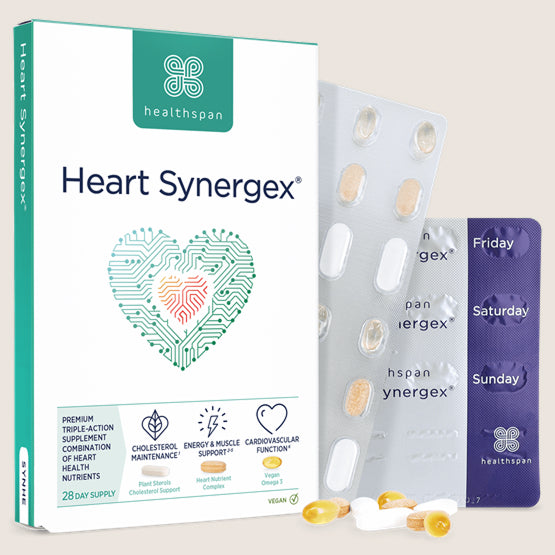 Healthspan Heart Synergex® Vegan Friendly