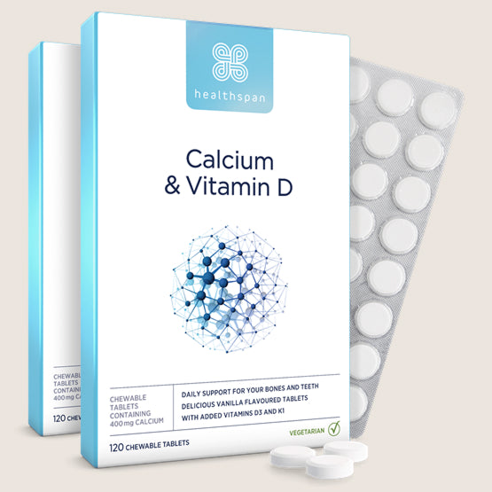 Healthspan Calcium & Vitamin D 240 tablets