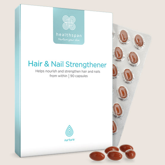 Healthspan Hair & Nail Strengthener Nutritional Supplement 90 capsules