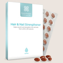 Healthspan Hair & Nail Strengthener Nutritional Supplement 90 capsules