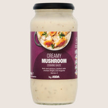 ASDA Creamy Mushroom Cooking Sauce No Artificial Additives 480g