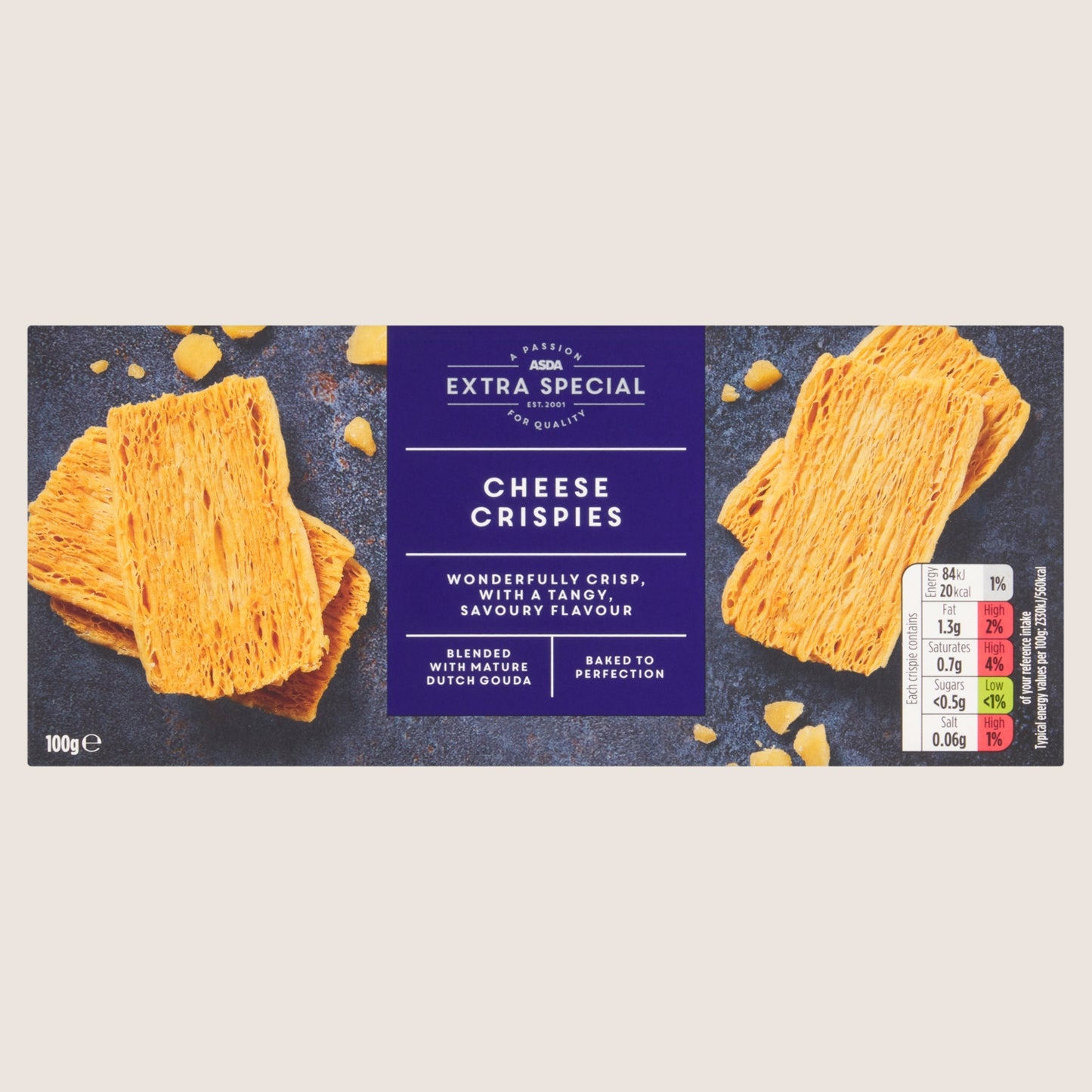 ASDA Extra Special Extra Special Cheese Crispies Multipack 100g