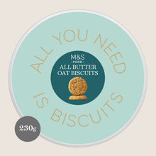 M&S All Butter Oat Biscuit All Butter Recipe 230 g