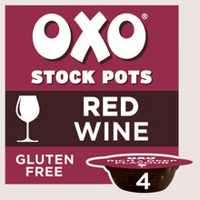 Oxo Red Wine Stock Pots Gluten Free 4 x 20g