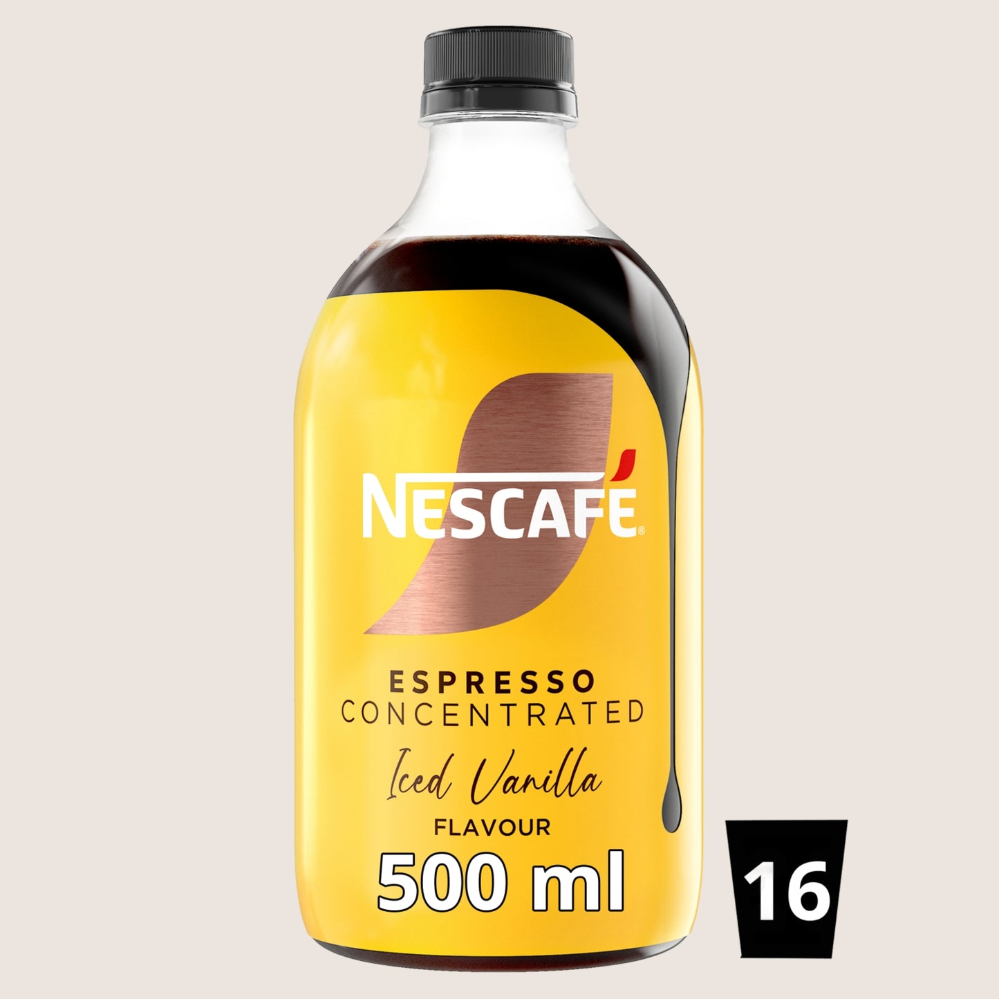 Nescafé Iced Coffee Espresso Concentrated Vanilla Flavour No Artificial Additives 500ml